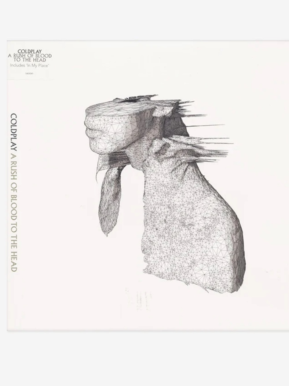 Coldplay 'A Rush of Blood to the Head' White Album Art Poster